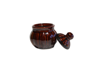 Ceramic Jadi with Lid | Multipurpose storage Jar for Kitchen | set of 2 Piece