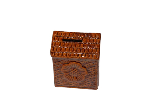 Ceramic Coin Bank for Kinds & Home Decoration | House Model 1 Pcs Coin Bank