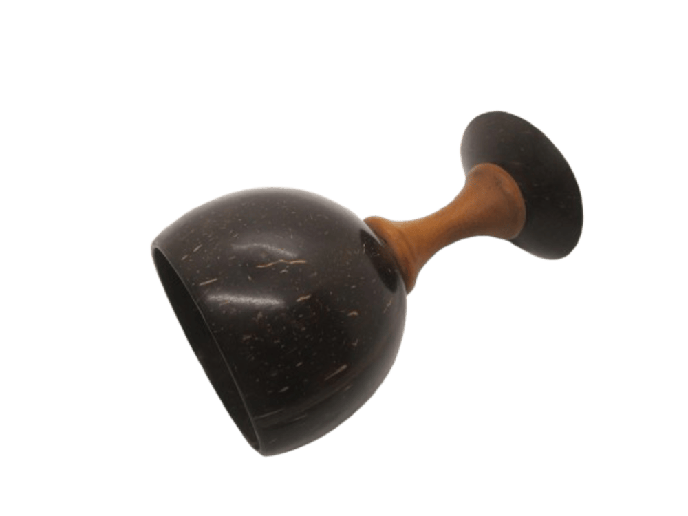 GIVIEO Naturals Coconut Shell Liquor Glass | Wine Cup