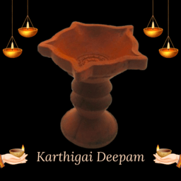 Handmade Terracotta Diya with Stand for Puja & Festival | Diya ...