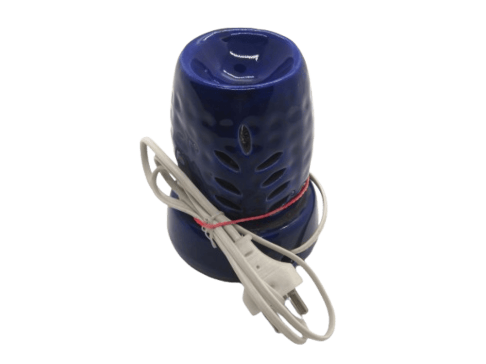 Electric Diffuser Essential Oil Burner | Aromatherapy Essential Oil Fragrance Diffuser | Home & Decor| Home Fragrance| Scented Oil Diffuser Blue 