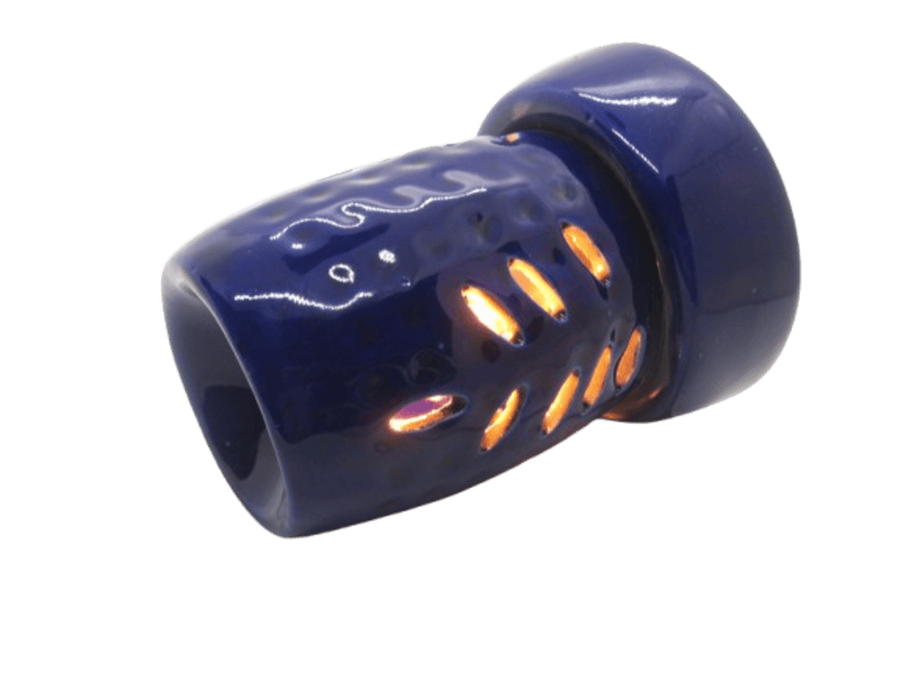 Electric Diffuser Essential Oil Burner | Aromatherapy Essential Oil Fragrance Diffuser | Home & Decor| Home Fragrance| Scented Oil Diffuser Blue 