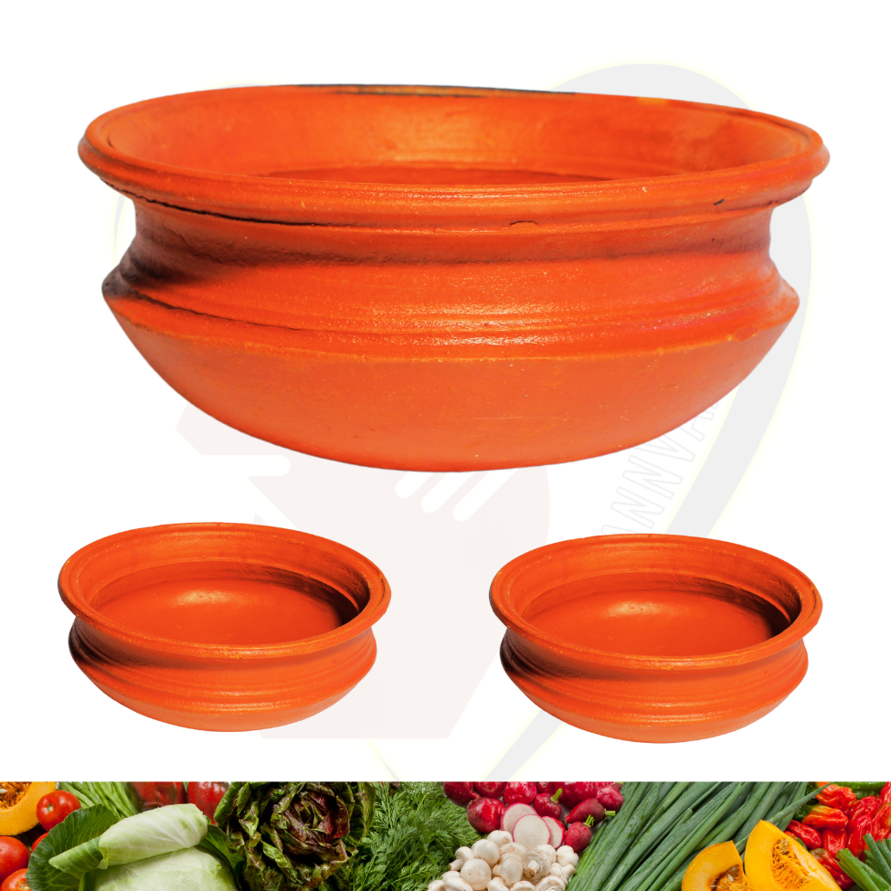 Tamil Nadu Traditional Village Pottery Traditional Clay Pot for Cooking | Mannchatti 