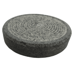 MANN VAASAM Sandalwood,Chandan,Turmeric Grinding/Rubbing Stone (Grey,Big)