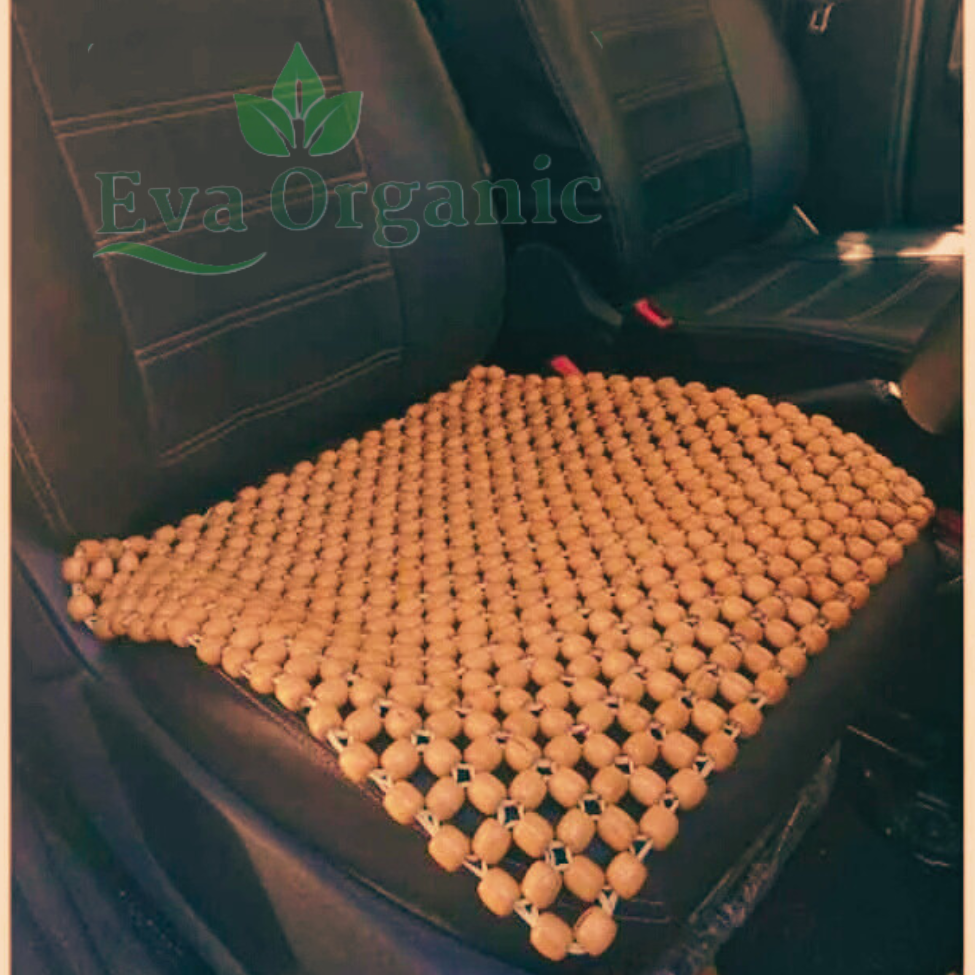  Wooden Beads Car Seat Wooden Cushion Cover Pad in Acupressure Sitting for All Universal The Cars/SUVs/Office Chair/Truck 